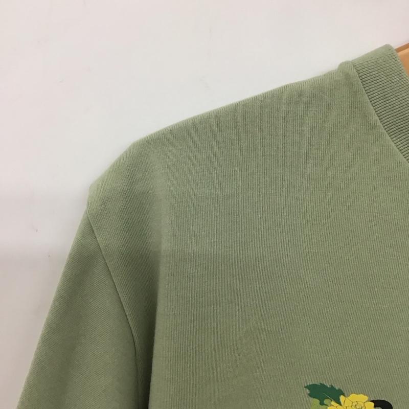コロンビア Columbia Tシャツ 半袖 124 pl0224 チャールズドライブショートスリーブTシャツ 半袖カットソー L プリント カーキ / カーキ /  レディース USED 古着 中古 10139717