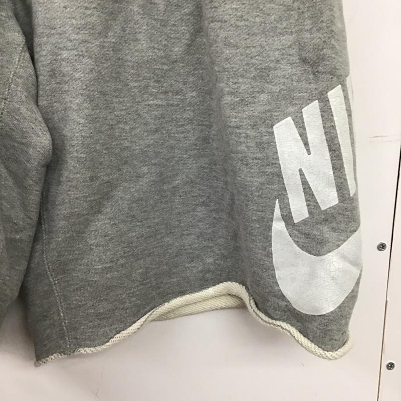 ナイキ NIKE パンツ ショートパンツ ハーフパンツ ショートパンツ カジュアルパンツ スウェットパンツ XXL ロゴ、文字 灰 / グレー /  メンズ USED 古着 中古 10150865