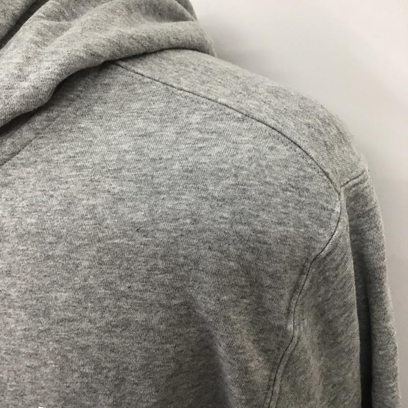 ナイキ NIKE パーカー 長袖 bv2649-063 スウェットパーカー 長袖スウェット スポーツウェア XXL ロゴ、文字 灰 / グレー /  メンズ USED 古着 中古 10115129