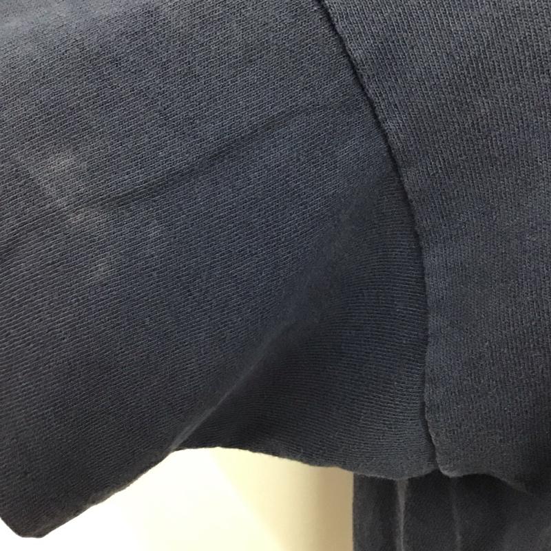 チャンピオン Champion Tシャツ 半袖 クルーネック 80年代 L ワンポイント 紺 / ネイビー /  メンズ USED 古着 中古 10112659