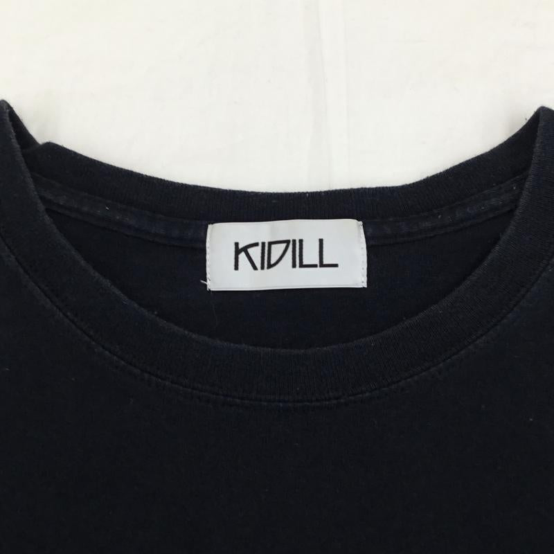 キディル KIDILL Tシャツ 半袖 KIDILL 17SS T-Shirt FREE プリント 黒 / ブラック /  メンズ USED 古着 中古 10127163