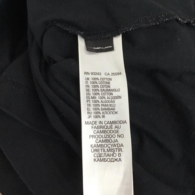 ディーゼル DIESEL Tシャツ 半袖 半袖カットソー プリントTシャツ クルーネックカットソー XL プリント 黒 / ブラック /  メンズ USED 古着 中古 10130284