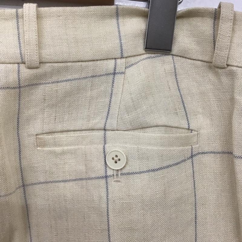 ラルフローレン RALPHLAUREN パンツ スラックス チェック アイボリー / アイボリー /  メンズ USED 古着 中古 10105975