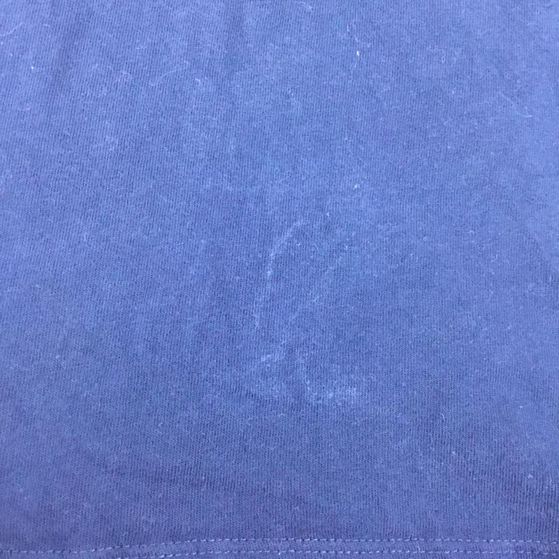 アディダス adidas Tシャツ 半袖 M ロゴ、文字 紺 / ネイビー /  メンズ USED 古着 中古 10110688