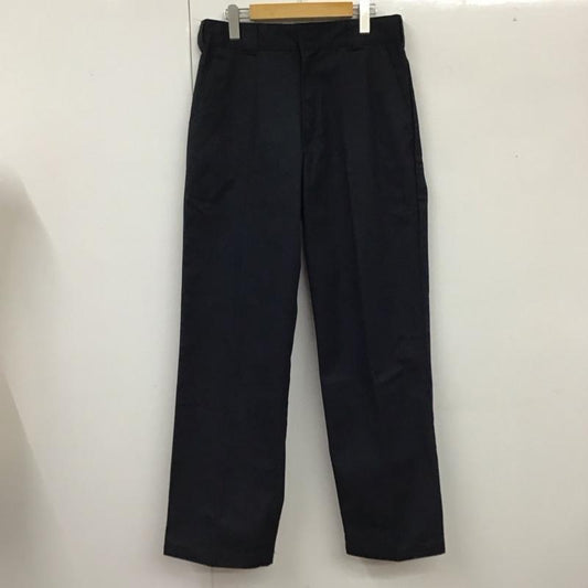 ディッキーズ Dickies パンツ ワークパンツ、ペインターパンツ ワークパンツ ワイドパンツ カジュアルパンツ 32インチ 無地 紺 / ネイビー /  メンズ USED 古着 中古 10117338