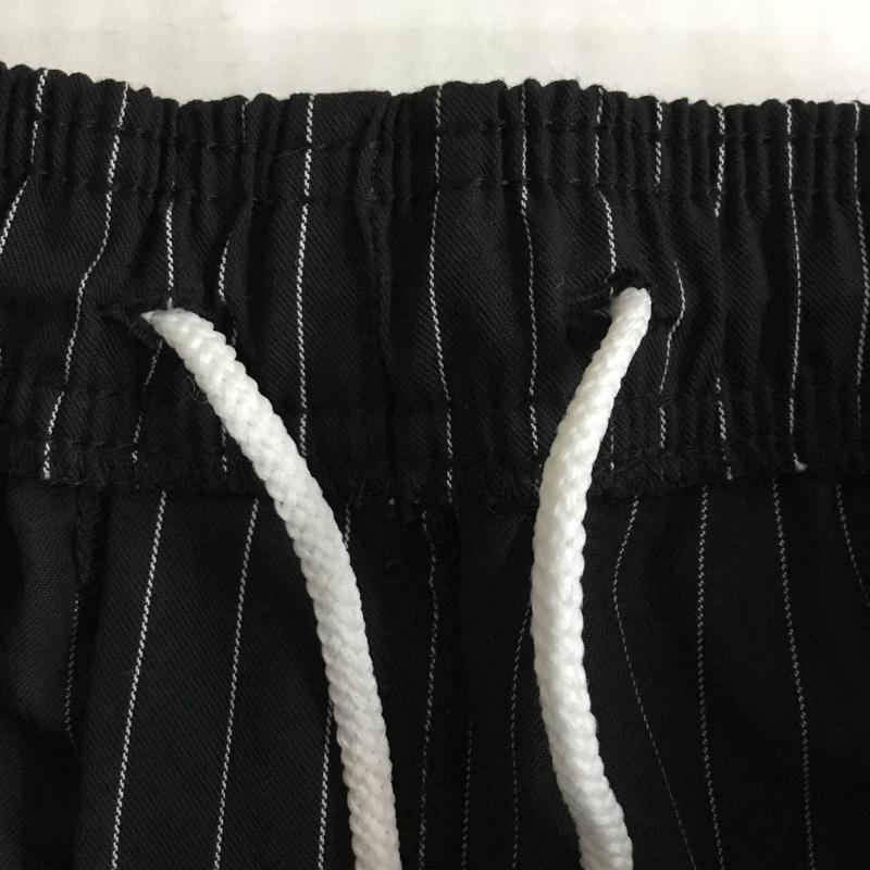 アンコモンスレッズ uncommon threads パンツ ワークパンツ、ペインターパンツ ワイドパンツ カジュアルパンツ ワークパンツ ストライプパンツ ストライプ 黒 / ブラック /  メンズ USED 古着 中古 10115016