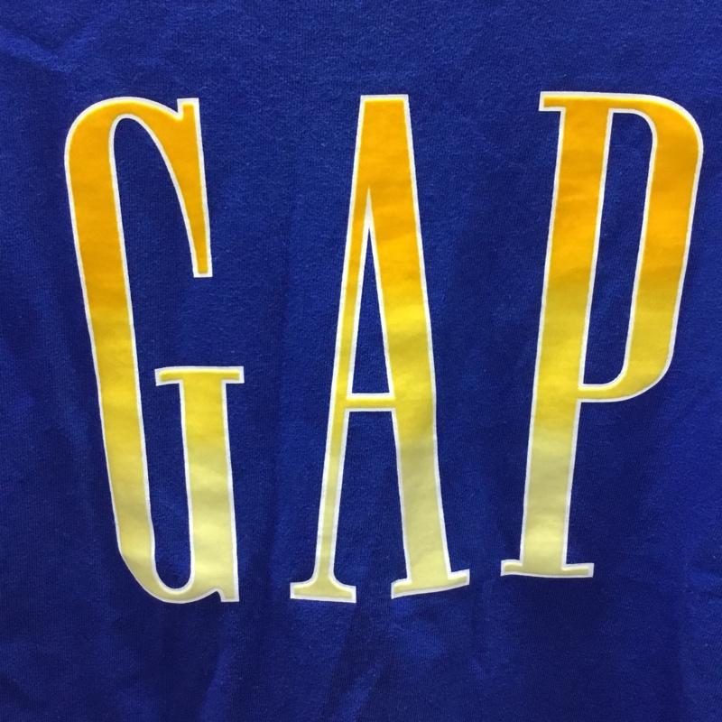ギャップ GAP Tシャツ 半袖 S プリント 青 / ブルー /  メンズ USED 古着 中古 10110605