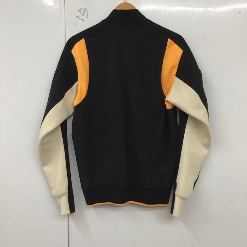 アディダス adidas ジャケット、上着 ジャケット、ブレザー ea0372 ジャケット スポーツジャケット アウター S ロゴ、文字 黒 / ブラック /  メンズ USED 古着 中古 10129824