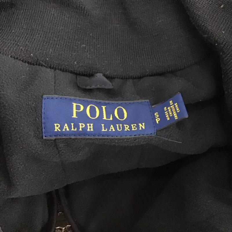 ポロラルフローレン POLO RALPH LAUREN ジャケット、上着 ジャンパー、ブルゾン ジップアップジャケット ジャンパー ジャケット カジュアルジャケット アウター S ロゴ、文字 紺 / ネイビー /  メンズ USED 古着 中古 10121029