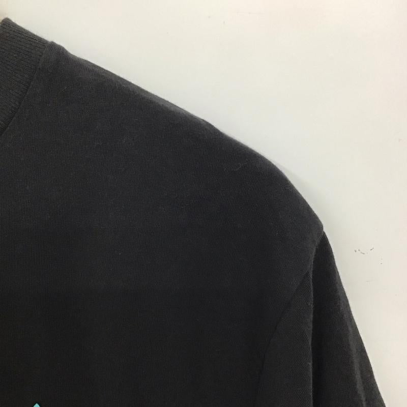 アディダス adidas Tシャツ 半袖 FM1454 L ロゴ、文字 X プリント 黒 / ブラック /  メンズ USED 古着 中古 10134818