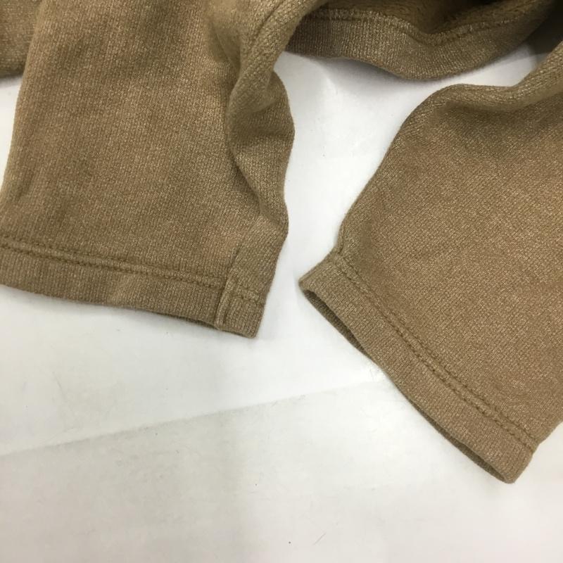 コロンビア Columbia トレーナー 長袖 ハーフジップ 裏起毛 XL ロゴ、文字 茶 / ブラウン /  メンズ USED 古着 中古 10150806