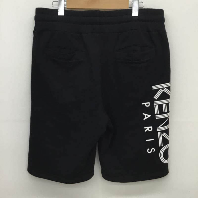 ケンゾー KENZO パンツ ショートパンツ スウェットパンツ L ロゴ、文字 黒 / ブラック /  メンズ USED 古着 中古 10113094