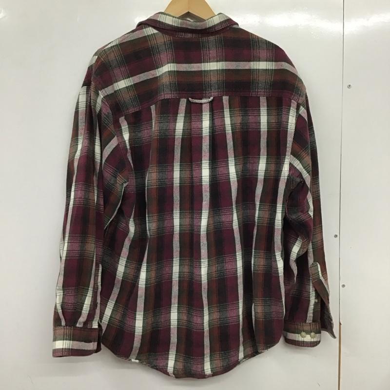 エディーバウアー Eddie Bauer シャツ、ブラウス 長袖 長袖シャツ チェックシャツ カラーシャツ M チェック マルチカラー / マルチカラー /  メンズ USED 古着 中古 10134891