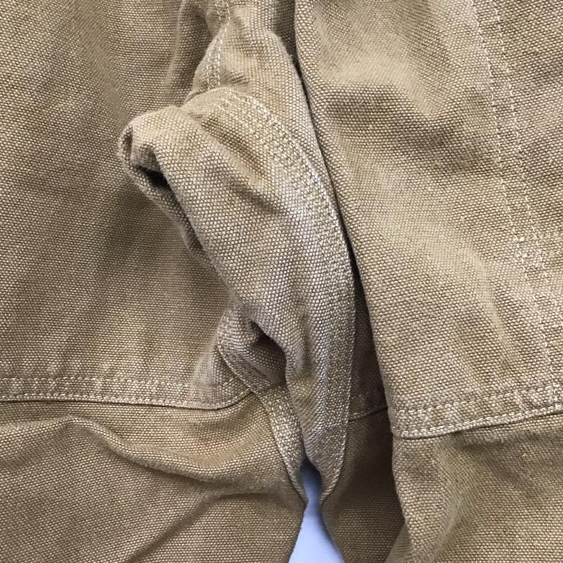 パタゴニア patagonia パンツ デニム、ジーンズ デニムパンツ スリムパンツ カジュアルパンツ 31インチ ロゴ、文字 ベージュ / ベージュ /  メンズ USED 古着 中古 10145336