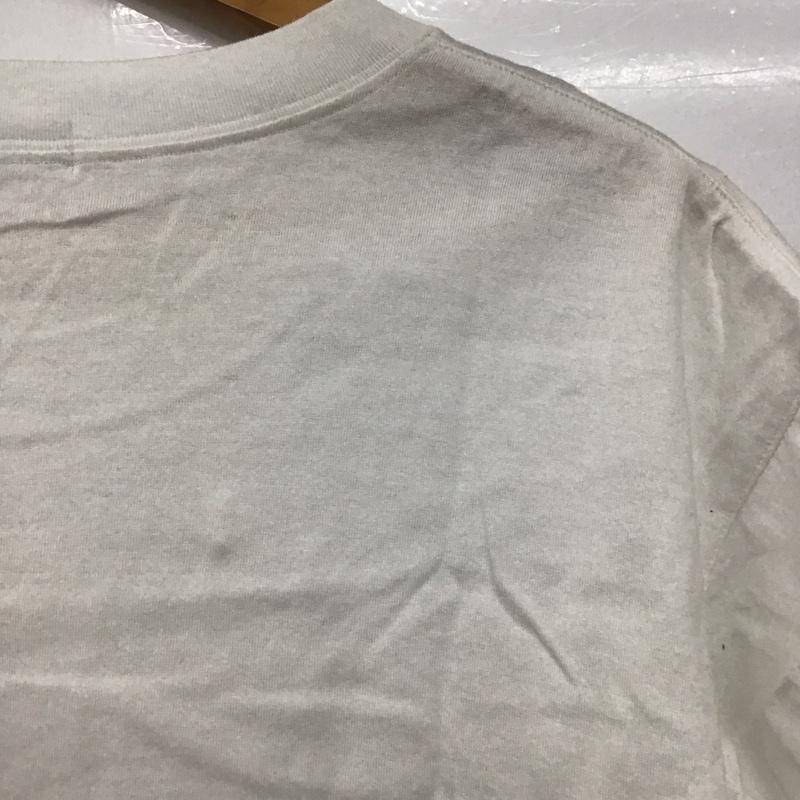 クリスチャンディオール Christian Dior Tシャツ 半袖 半袖カットソー プリントTシャツ クルーネックカットソー M プリント 白 / ホワイト /  メンズ USED 古着 中古 10144951