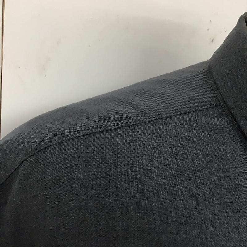 センスオブプレイス SENSEOFPLACE セットアップ セットアップ aa15-13c129 リネンライクレギュラーカラーシャツ カジュアルパンツ L 無地 灰 / グレー /  メンズ USED 古着 中古 10112744