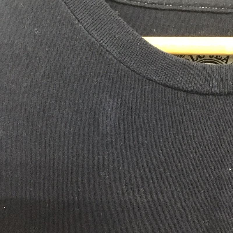 ラルフローレン RALPHLAUREN Tシャツ 半袖 L プリント 紺 / ネイビー /  レディース USED 古着 中古 10133501
