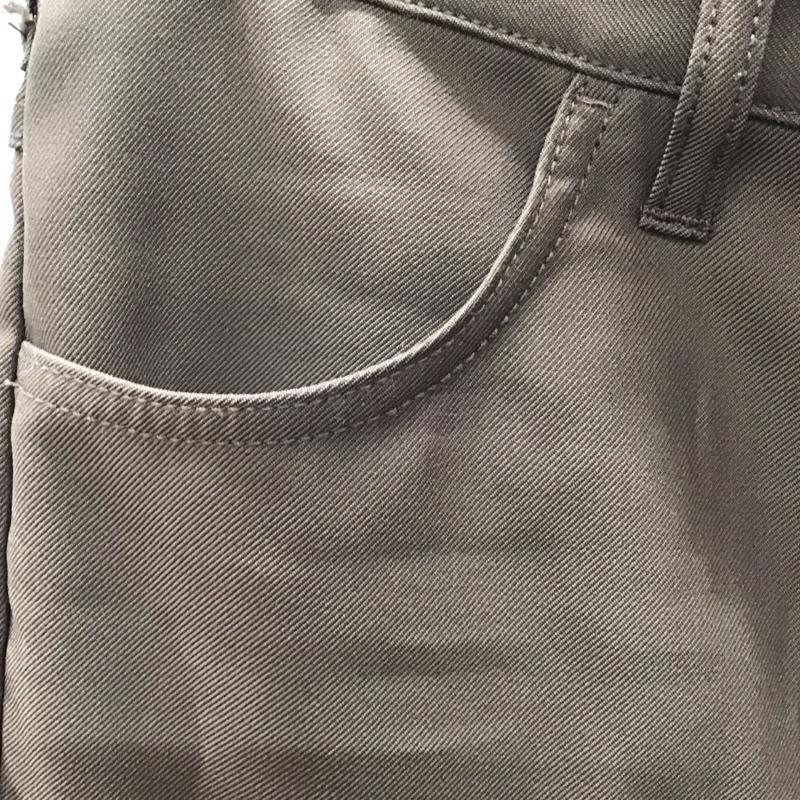 ラングラー Wrangler パンツ スラックス スラックス スリムパンツ センタータックパンツ S 無地 茶 / ブラウン /  メンズ USED 古着 中古 10117456