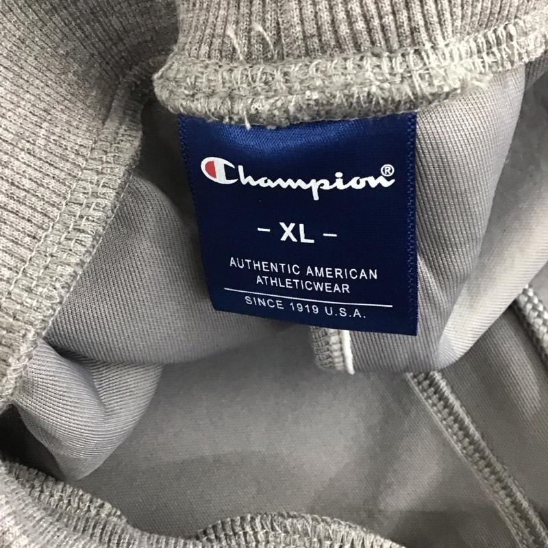 チャンピオン Champion パンツ ワークパンツ、ペインターパンツ c3-cs210 テックウィーブ3LSスウェットパンツ ワイドパンツ XL ロゴ、文字 灰 / グレー /  メンズ USED 古着 中古 10145549