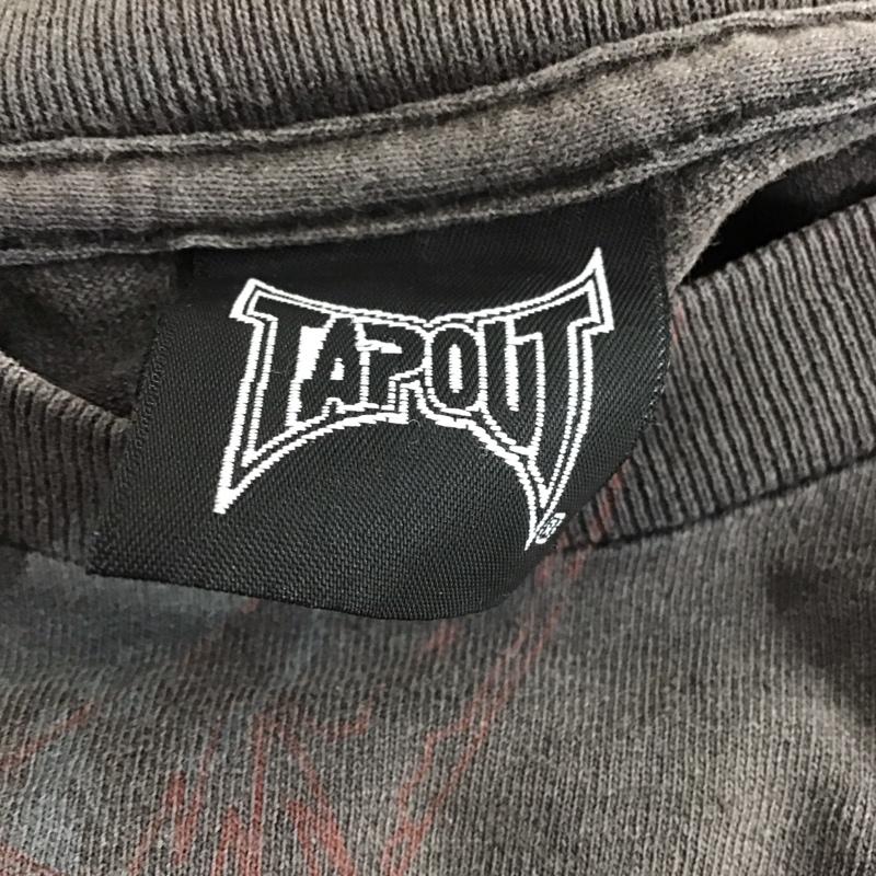 古着 USED Tシャツ 半袖 半袖カットソー プリントTシャツ クルーネックカットソー L プリント 灰 / グレー /  メンズ USED 古着 中古 10140546