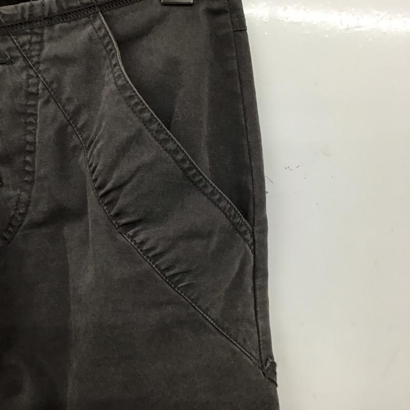ディーゼル DIESEL スカート ミニスカート アシメ 26インチ 無地 チャコールグレー / チャコールグレー /  レディース USED 古着 中古 10148620