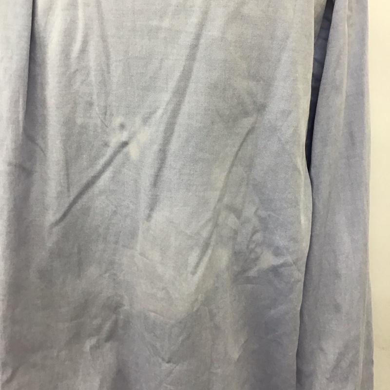 ラルフローレン RALPHLAUREN シャツ、ブラウス 長袖 長袖シャツ ボタンダウンシャツ カラーシャツ カジュアルシャツ L ロゴ、文字 水色 / ライトブルー /  メンズ USED 古着 中古 10106709