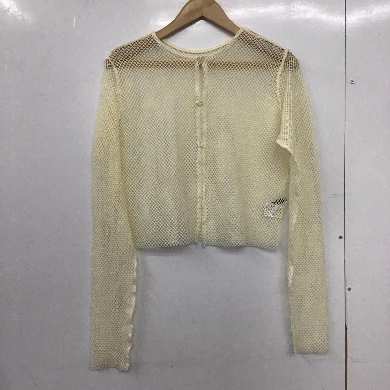 カスタネ Kastane カットソー 長袖 メッシュ2wayプルオーバー ka2c676 FREE 無地 アイボリー / アイボリー /  レディース USED 古着 中古 10149366