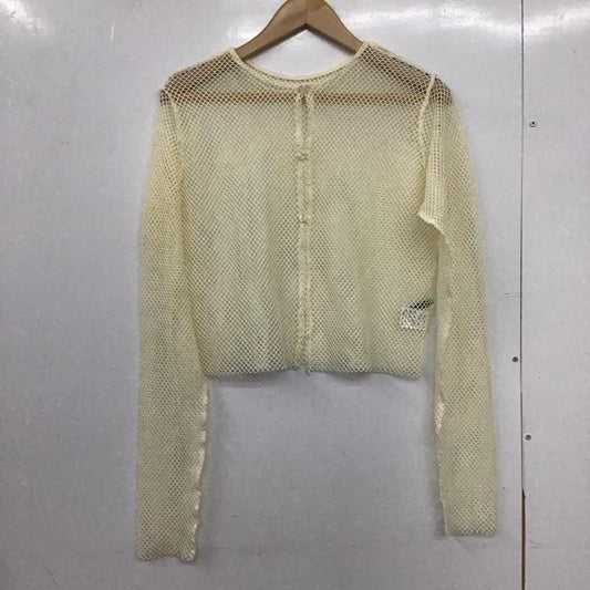 カスタネ Kastane カットソー 長袖 メッシュ2wayプルオーバー ka2c676 FREE 無地 アイボリー / アイボリー /  レディース USED 古着 中古 10149366
