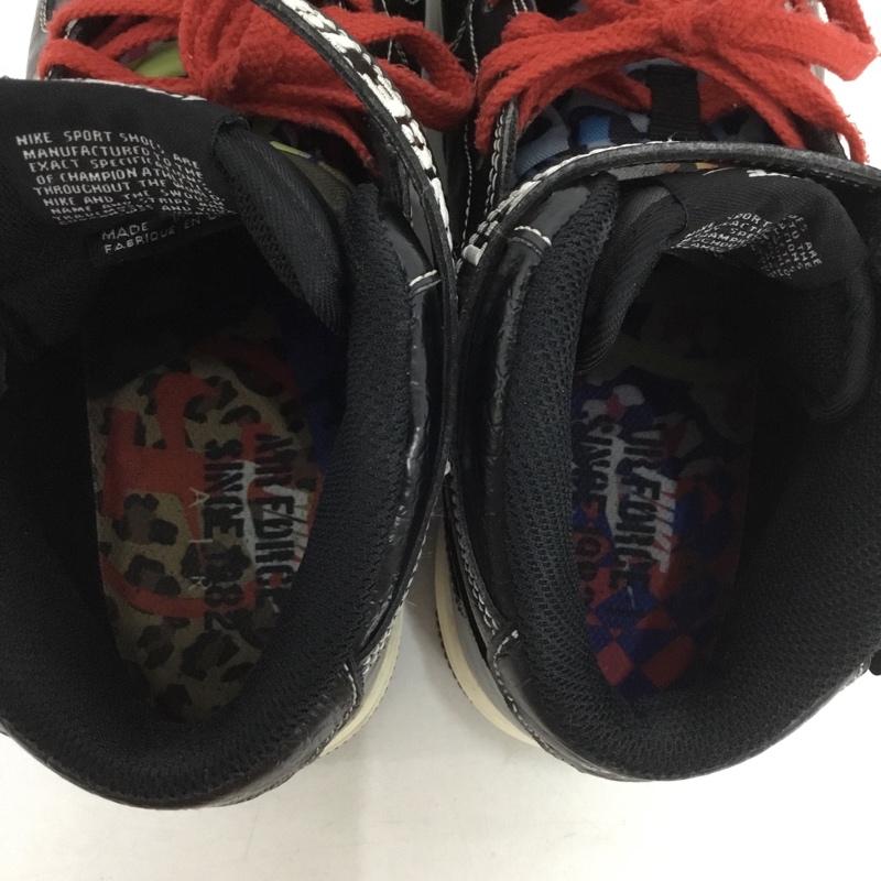 ナイキ NIKE スニーカー スニーカー DV1029-010 AIR FORCE 1 MID 07 LV8 26.5cm 26.5cm ロゴ、文字 黒 / ブラック /  メンズ USED 古着 中古 10138631