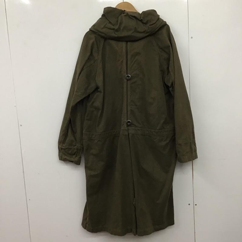 キャピタル KAPITAL コート コート一般 EK-447カツラギ起毛トールTRI-Pコート ロング S 無地 カーキ / カーキ /  メンズ USED 古着 中古 10145902