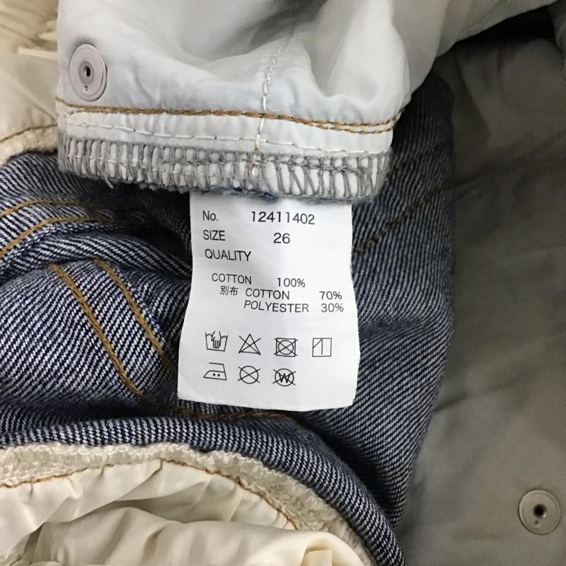 トゥデイフル TODAYFUL パンツ デニム、ジーンズ 12411402 Layered Waist Denim 26インチ 無地 水色 / ライトブルー /  レディース USED 古着 中古 10134233