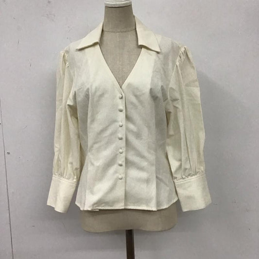 スライ SLY シャツ、ブラウス 長袖 030bsy30-4810 2 無地 白 / ホワイト /  レディース USED 古着 中古 10119878