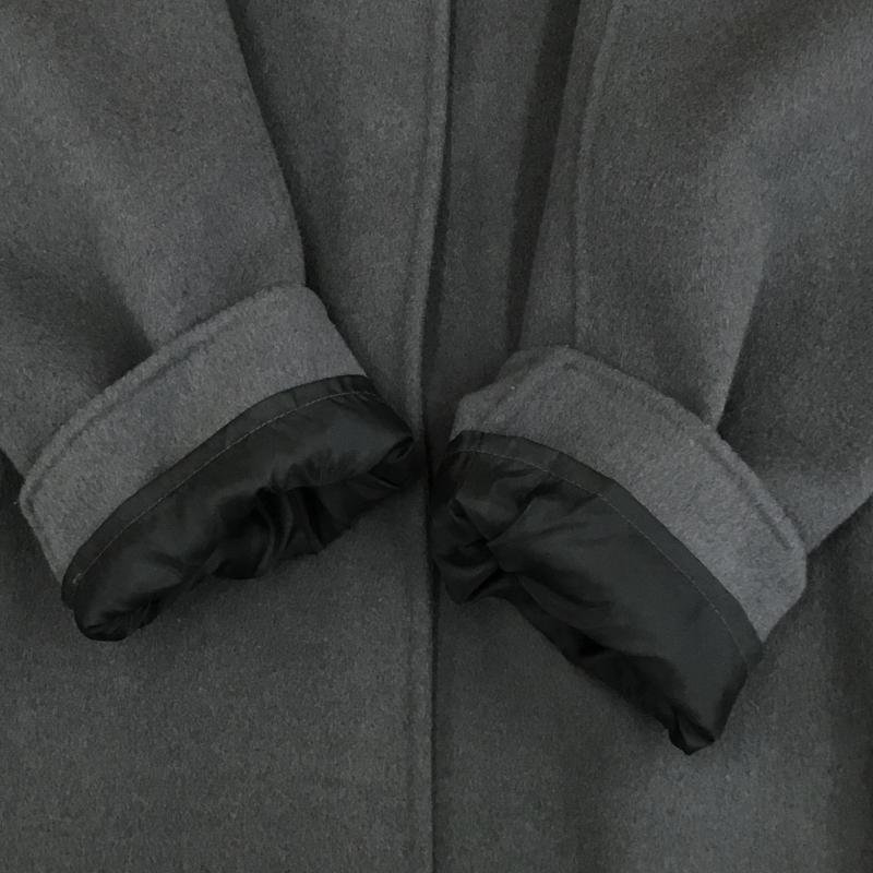 インディヴィ INDIVI コート コート一般 38 無地 ダークグレー / ダークグレー /  レディース USED 古着 中古 10142546