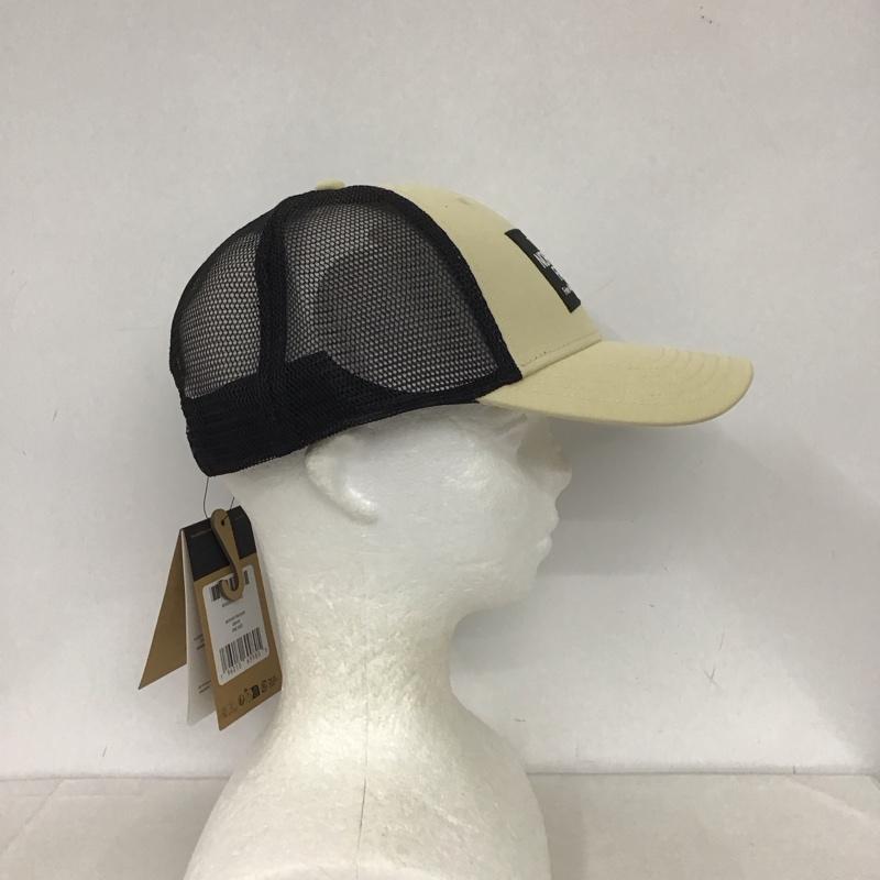 ザノースフェイス THE NORTH FACE 帽子 キャップ NF0A5FXA MUDDER TRUCKER メッシュキャップ タグ付き ロゴ、文字 ベージュ / ベージュ /  メンズ USED 古着 中古 10132510