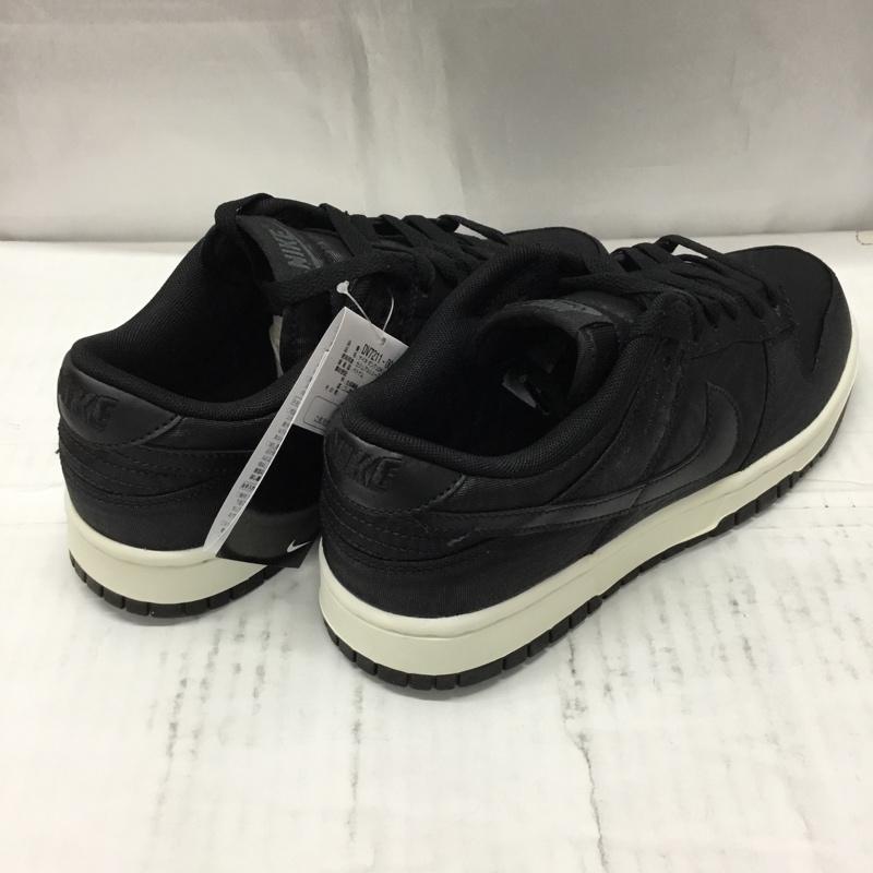 ナイキ NIKE スニーカー スニーカー DV7211 001 DUNK LOW RETRO PREMIUM 27cm 箱有 27.0cm ロゴ、文字 黒 / ブラック / X 白 / ホワイト /  メンズ USED 古着 中古 10106310