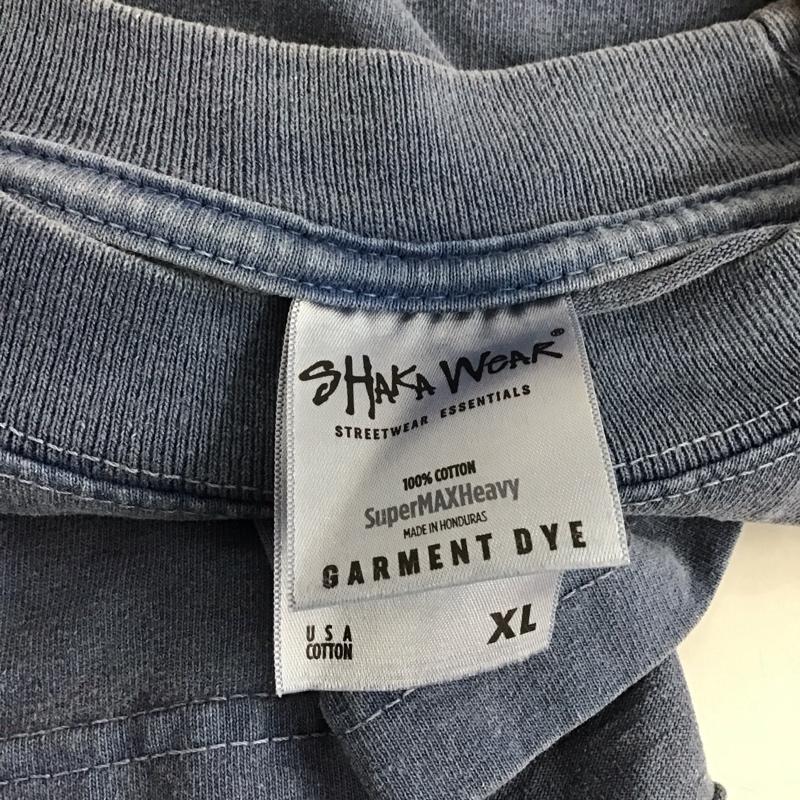 シャカウエア Shaka wear Tシャツ 半袖 XL 無地 青 / ブルー /  メンズ USED 古着 中古 10138103