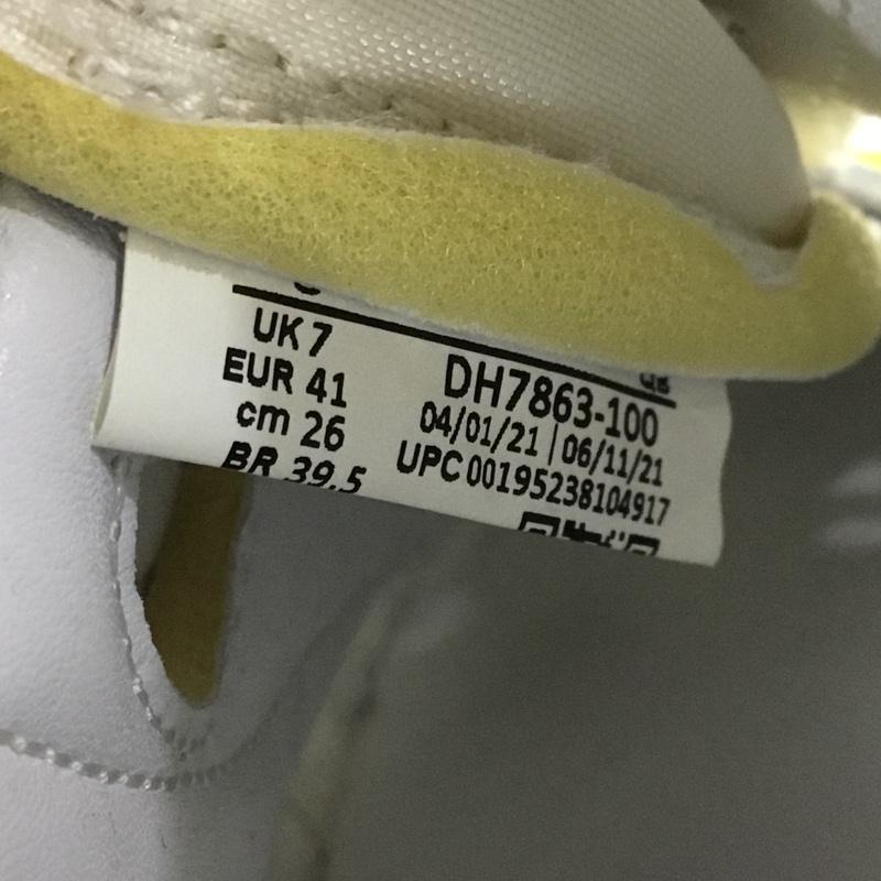 ナイキ NIKE スニーカー スニーカー DH7863 100 BLAZER LOW 77 OFF WHITE 26cm 箱有 26.0cm ロゴ、文字 マルチカラー / マルチカラー /  メンズ USED 古着 中古 10145586