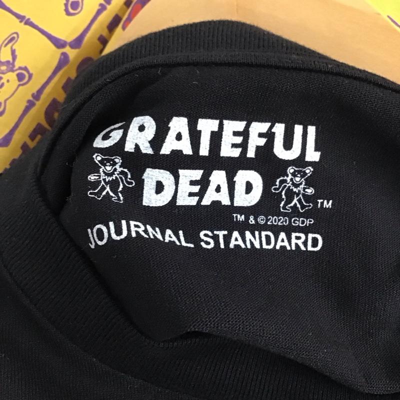 ジャーナルスタンダード JOURNAL STANDARD Tシャツ 半袖 半袖カットソー プリントTシャツ クルーネックカットソー M プリント 黒 / ブラック /  メンズ USED 古着 中古 10131630