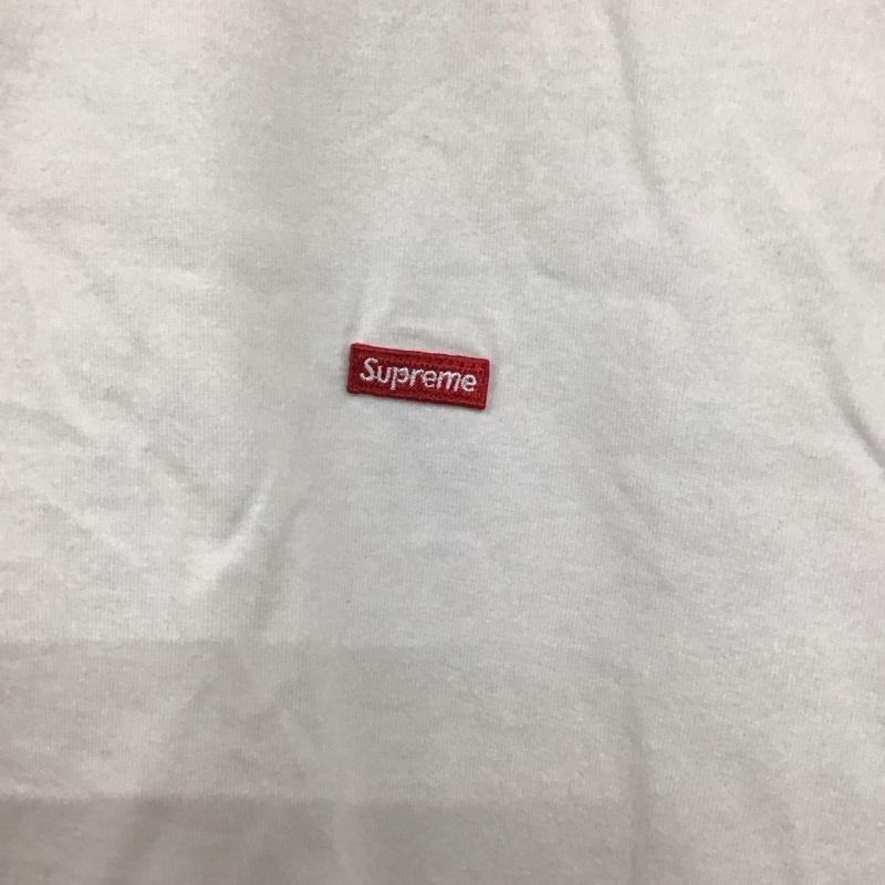 シュプリーム Supreme Tシャツ 半袖 半袖カットソー プリントTシャツ クルーネックカットソー L ロゴ、文字 白 / ホワイト /  メンズ USED 古着 中古 10141371