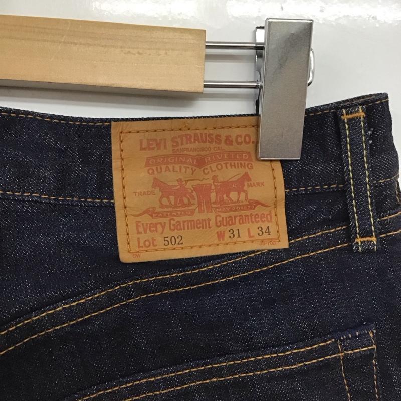リーバイストラウスアンドコー Levi Strauss & co. パンツ デニム、ジーンズ デニムパンツ ワイドパンツ カジュアルパンツ 31インチ 無地 インディゴ / インディゴ /  メンズ USED 古着 中古 10140977