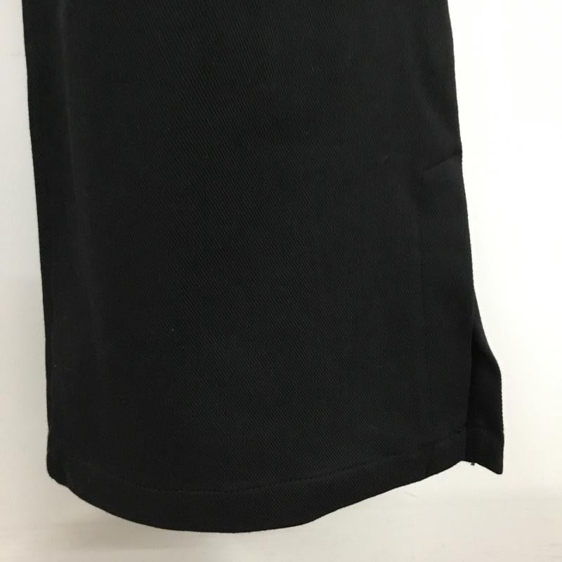 ニコアンド niko and... ボトムス ボトムス S216IL39AD ストレッチパンツ 裾スリット 3 無地 黒 / ブラック /  レディース USED 古着 中古 10107029
