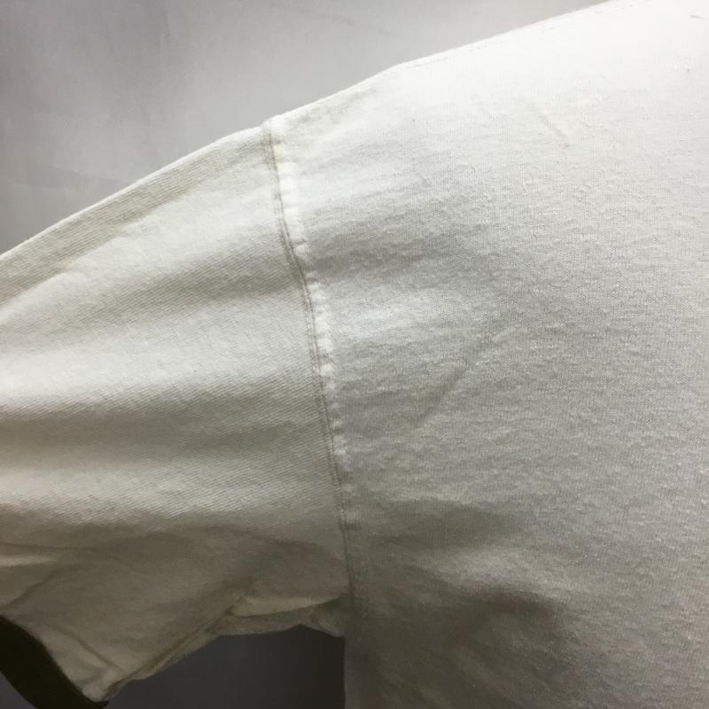 グッドオン Good On Tシャツ 半袖 半袖カットソー プリントTシャツ クルーネックカットソー 無地 M 無地 オフホワイト / オフホワイト /  メンズ USED 古着 中古 10122929
