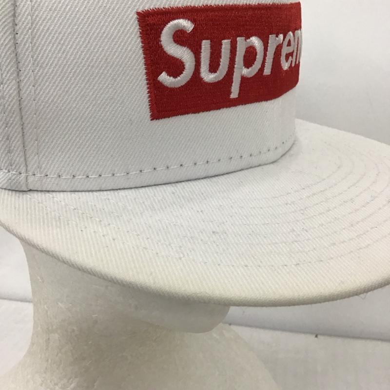 シュプリーム Supreme 帽子 キャップ NEW ERA 22AW Money Box Logo ロゴ、文字 白 / ホワイト /  メンズ USED 古着 中古 10111526