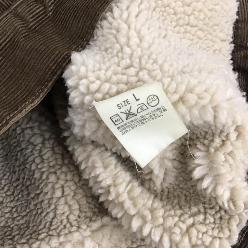リーバイストラウスアンドコー Levi Strauss & co. ジャケット、上着 ジャケット、ブレザー コーデュロイジャケット カジュアルジャケット アウター L 無地 茶 / ブラウン /  メンズ USED 古着 中古 10139704