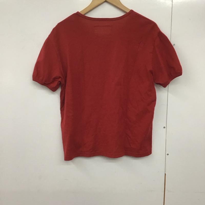 ピンクハウス PINK HOUSE カットソー 半袖 L ロゴ、文字 赤 / レッド /  レディース USED 古着 中古 10143374