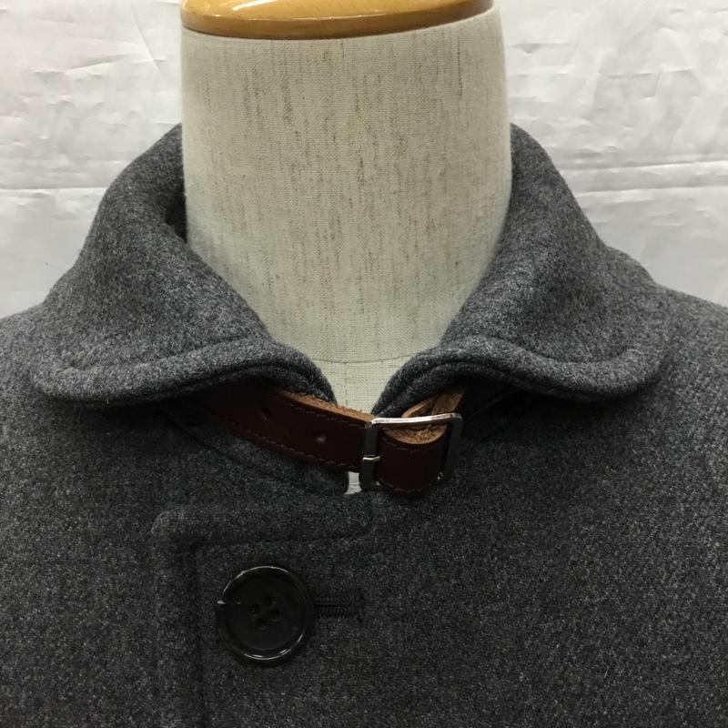 アデイインザライフ ユナイテッドアローズ A day in the life UNITED ARROWS コート コート一般 ロングコート ロングジャケット カラージャケット アウター L 無地 灰 / グレー /  メンズ USED 古着 中古 10121785