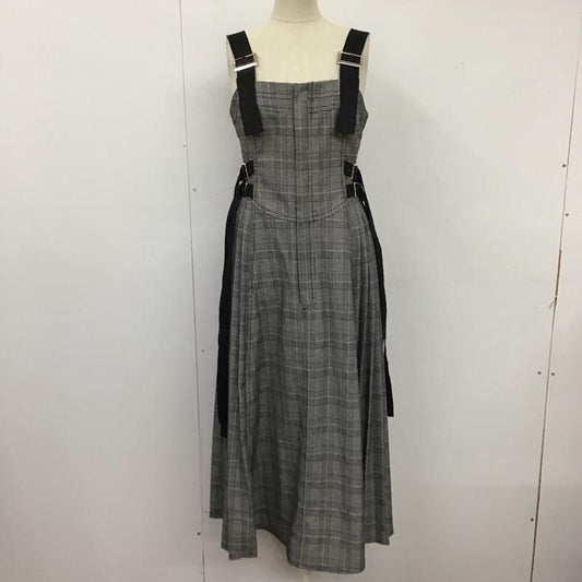 スナイデル SNIDEL ワンピース ロングスカート SWF0185027 0 チェック 灰 / グレー /  レディース USED 古着 中古 10117235