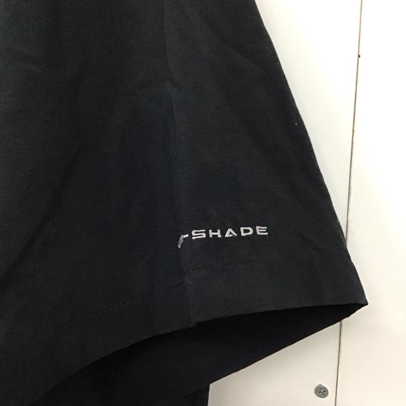 コロンビア Columbia シャツ、ブラウス 半袖 124 fm7047 バハマショートスリーブシャツ 半袖シャツ ボタンダウンシャツ XL ロゴ、文字 黒 / ブラック /  メンズ USED 古着 中古 10134026