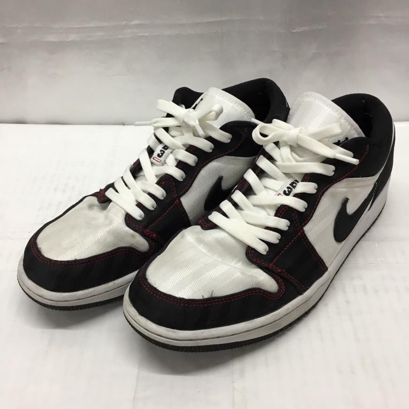 ナイキ NIKE スニーカー スニーカー DD9337-106 WMNS AIR JORDAN 1 LOW SE UTL 28.5cm 28.5cm ロゴ、文字 白 / ホワイト / X 黒 / ブラック / X 赤 / レッド /  メンズ USED 古着 中古 10109383