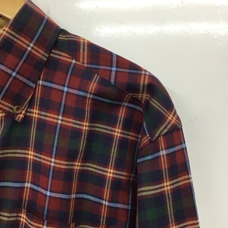 トミーヒルフィガー TOMMY HILFIGER シャツ、ブラウス 長袖 長袖シャツ チェックシャツ カラーシャツ ボタンダウンシャツ M チェック マルチカラー / マルチカラー /  メンズ USED 古着 中古 10138203